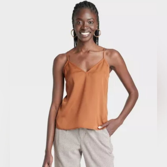 NWOT - Women's S Matte Satin Essential Cami - A New Day - Picture 3 of 8